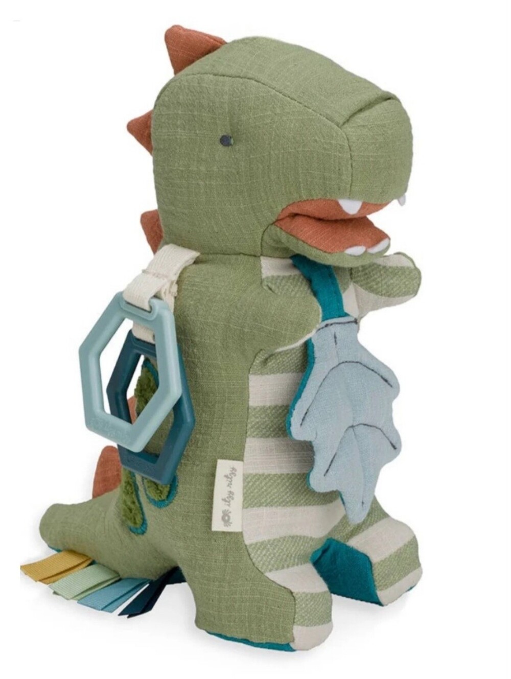 Itzy Ritzy Bitzy Bespoke Link & Love Baby Teething Activity Toy Dino / Dinosaur